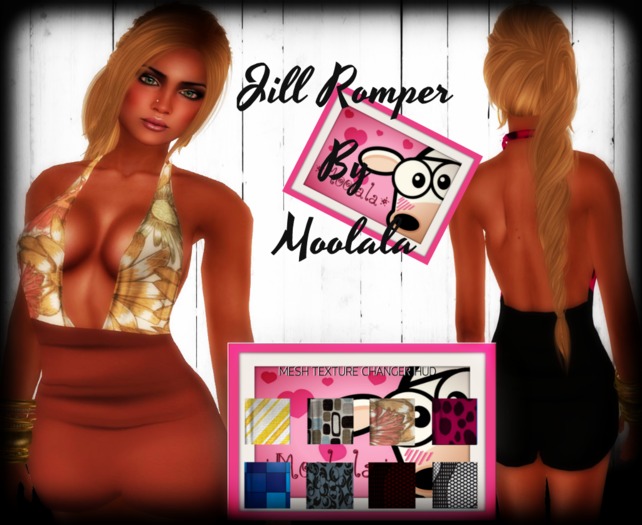 ~*Moolala*~ Jill Romper Hudded