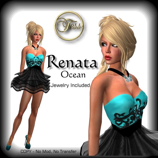 Tess Designs RENATA OCEAN * Gift