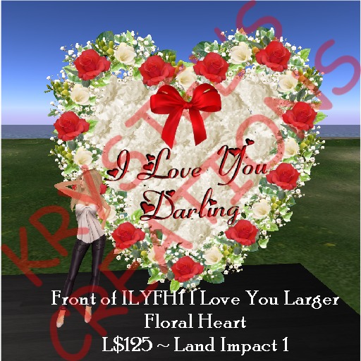 ILYFH1L I Love You Red Roses Larger Heart (Rezz Me)