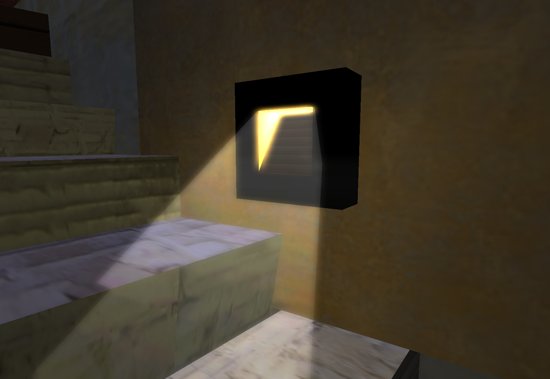 Useful Modern Stair Lighting Wall Light or Garden Light (copy mod) Many Features