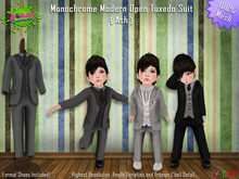 [SKTD] Toddleedoo Monochrome Mesh Tuxedo Suit