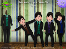 [SKTD] Toddleedoo Aqua Mesh Tuxedo Suit