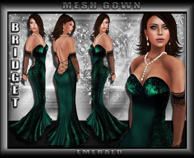 TS-Formal-Rochelle Gown Pink