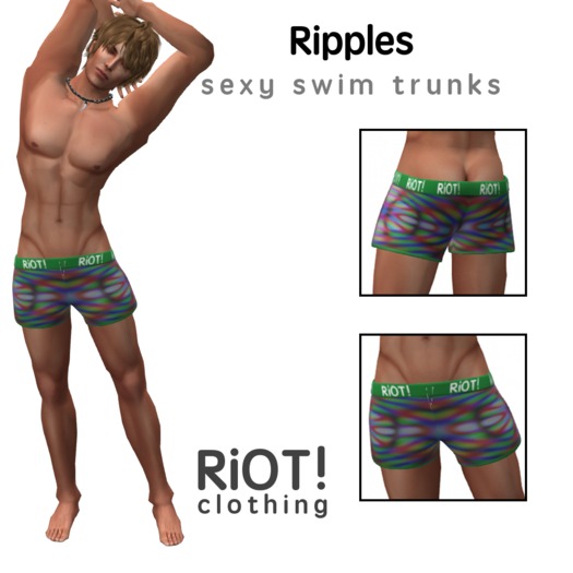 RiOT Clothing - Swim trunks - Ripples
