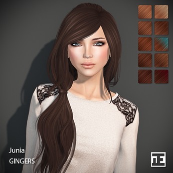 Second Life Marketplace - TRUTH HAIR Junia (Mesh Hair) - gingers