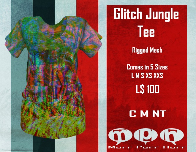 [MPH] Glitch Jungle Tee