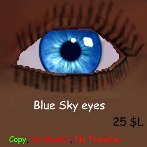 MM eyes - Blue Sky