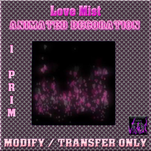 BBD - Love Mist (ANIMATED DECORATION / GIFT)