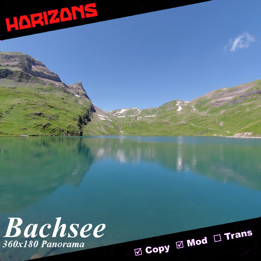 Strato-Cube Scene - Bachsee 6-Megapixel 360x180 Panorama Mesh Skybox