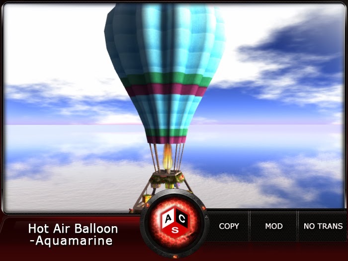 ACS Hot Air Balloon-Aquamarine