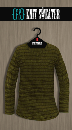 ::Fe Style:: Knit Sweater Mustard