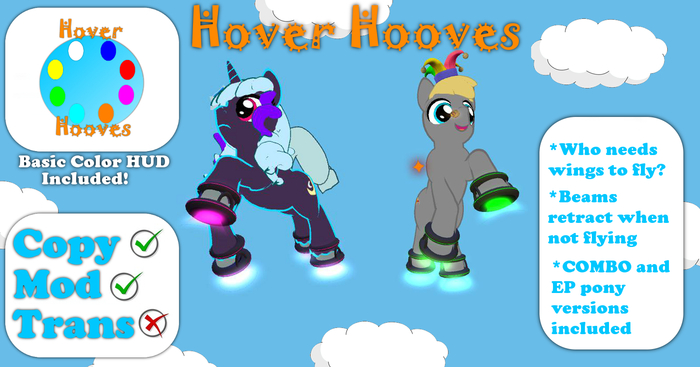 Hover Hooves - For Wingless Ponies!