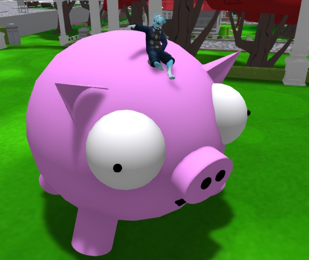 DRIVABLE PIGGY!