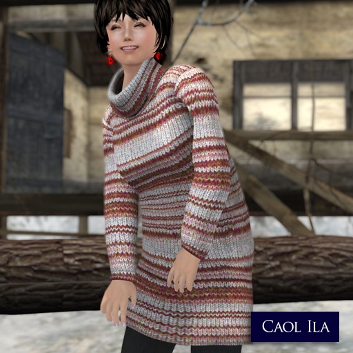 [cao] Knit Tunic Sweater #82 DEMO