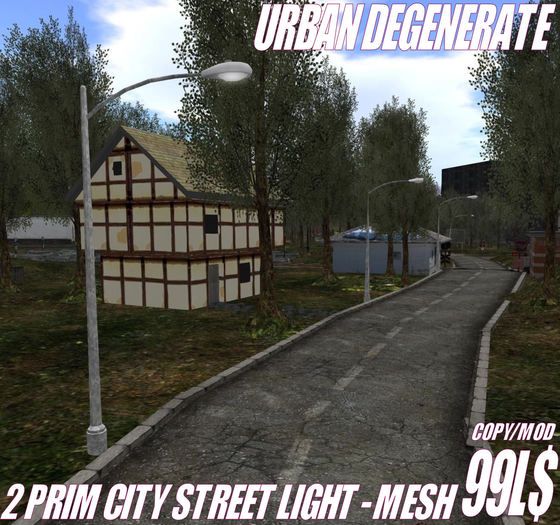 2 PRIM CITY STREET LIGHT