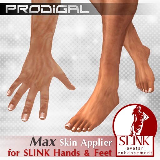 * Prodigal * Max skin applier for Slink hands & feet