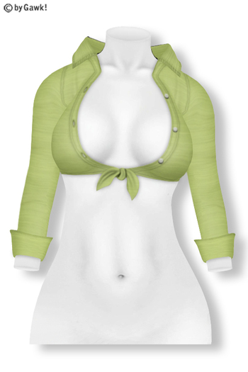 Gawk! Green Tummy Shirt | BoM
