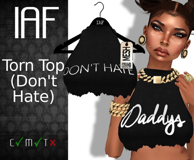 IAF Torn Top (Don't Hate)