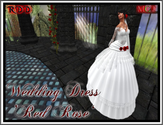 Wedding Dress 'Red Rose'