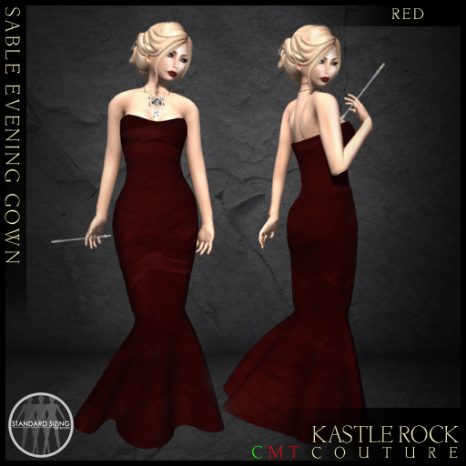 :KR: Sable Gown - Black