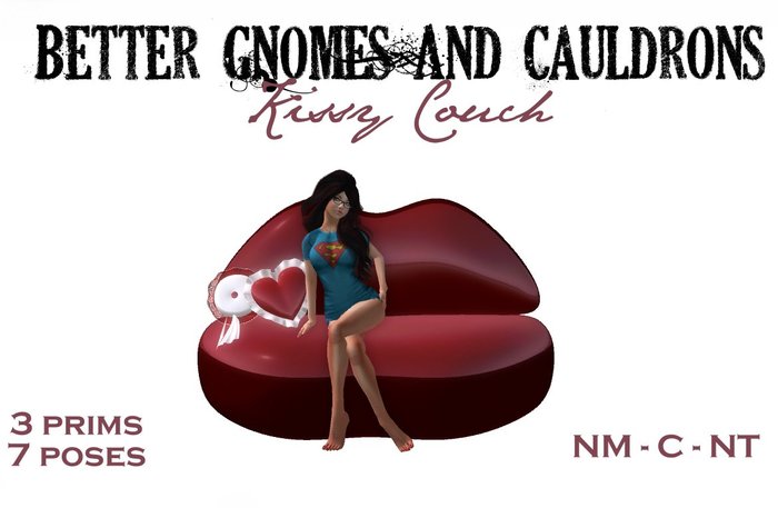 BGC Kissy Couch Animated(boxed)
