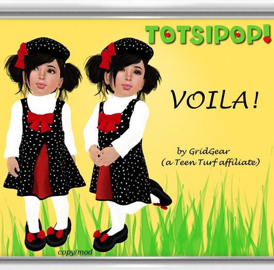 TOTSIPOP! Voila Clothing Set