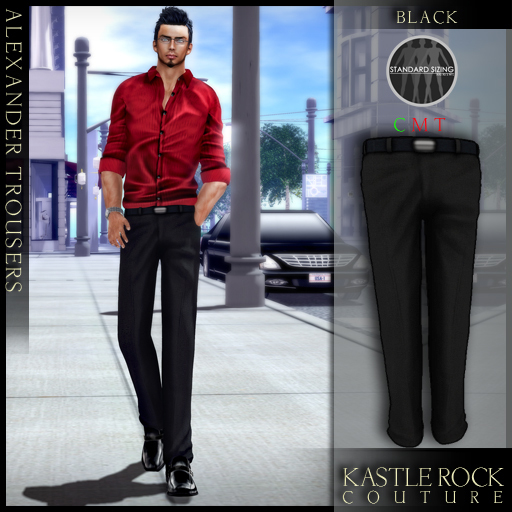 :KR: Alexander Trousers - Black