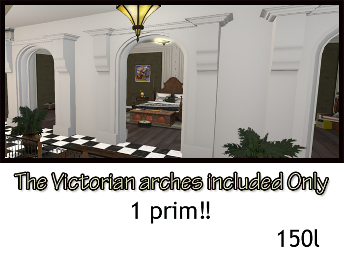 GRAVES VICTORIAN ARCHED/CORBLED DOORFRAME