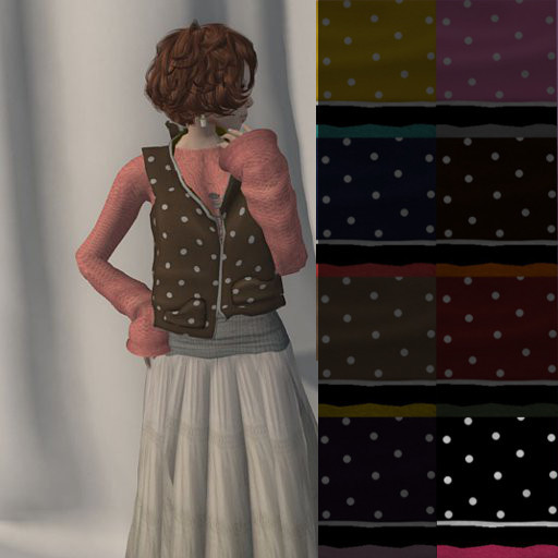 SOUP dot vest /DEMO