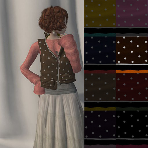 SOUP dot vest /DEMO