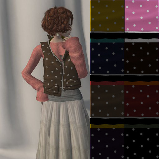 SOUP dot vest /DEMO