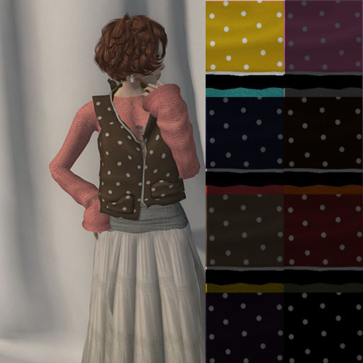 SOUP dot vest /DEMO
