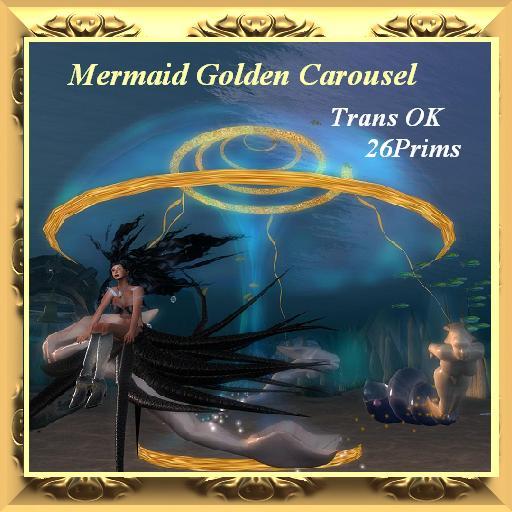 Mermaid Golden Carousel
