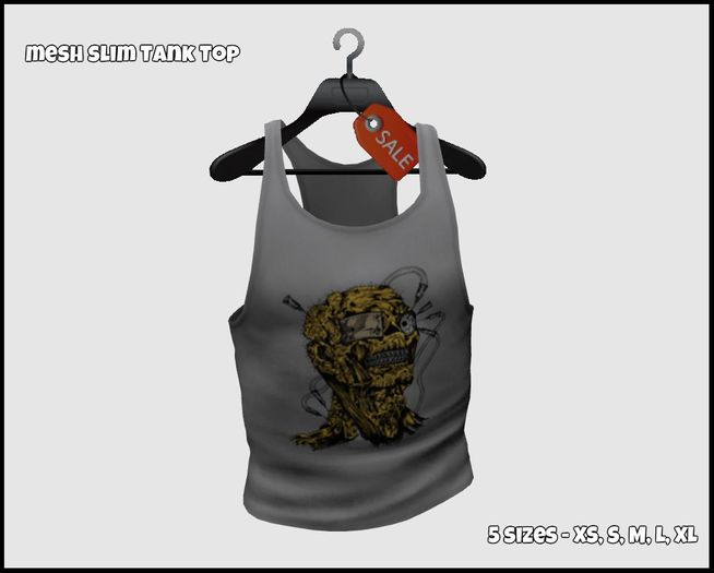 mesh slim Tank Top (1)