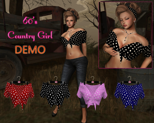 *MB* DEMO Country girl dot top