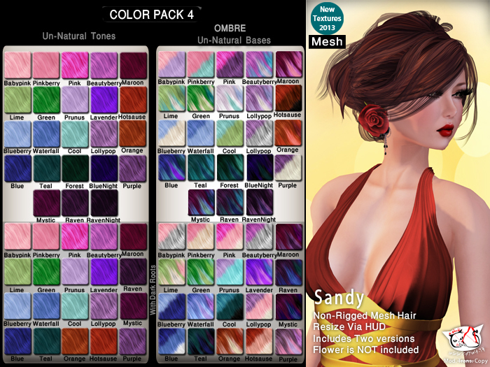 ^;^CaTwA^;^ Mesh Sandy Hair [4]