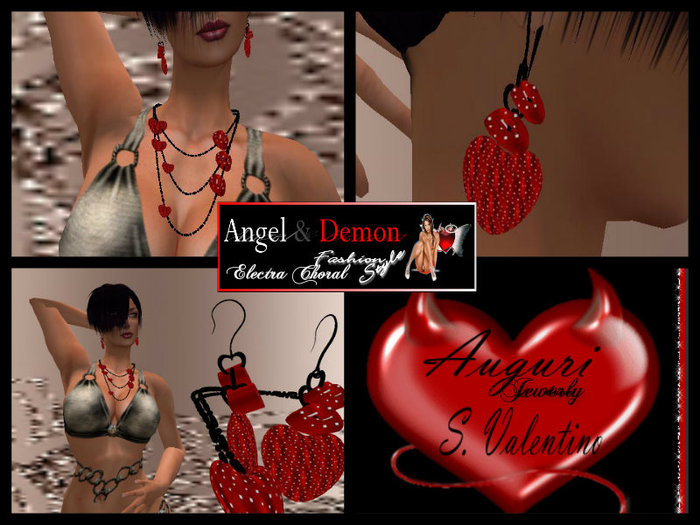 JEWERLY VALENTINE RED BLACK