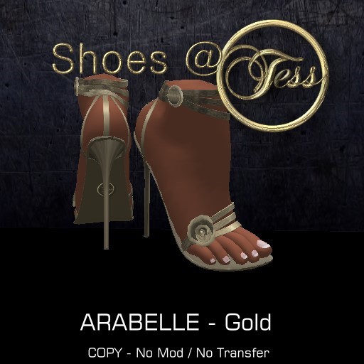 Tess Shoes ARABELLE Gold 