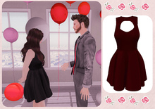 One Heart Wonder Dress (Red)