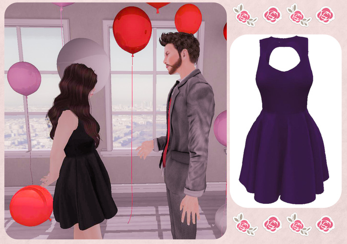 One Heart Wonder Dress (Red)