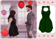One Heart Wonder Dress (Red)