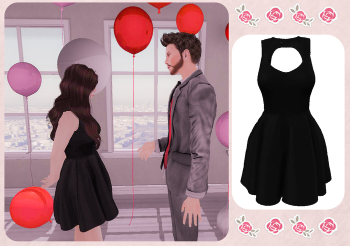 One Heart Wonder Dress (Red)