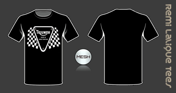 [RL] Triumph GB Tee (2 Colour Pack) v2