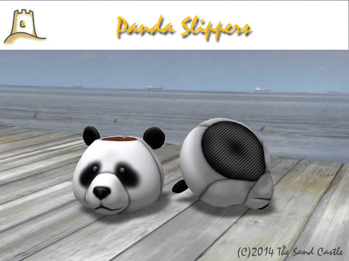TSC Panda Slippers
