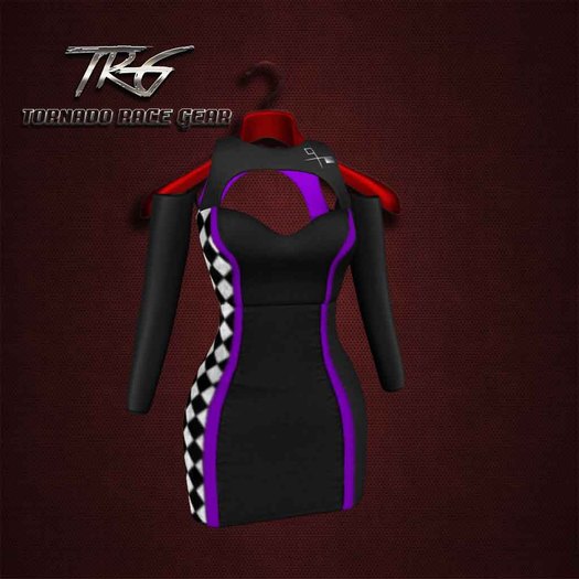 TRG - RACE QUEEN - Super Car Grid Girl  - Purple - SB