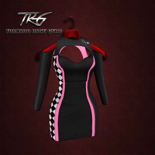 TRG - RACE QUEEN - Super Car Grid Girl  - Yellow