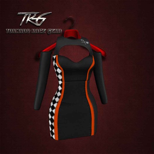 TRG - RACE QUEEN - Super Car Grid Girl  - Yellow