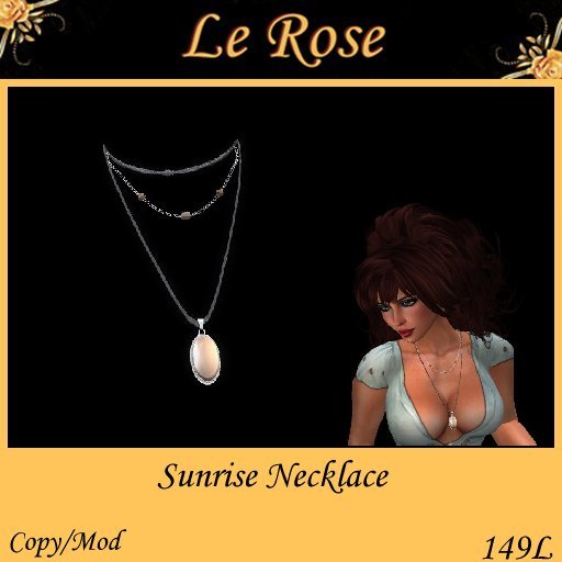 Le Rose - Sunrise Necklace (Boxed)