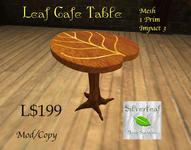 Leaf Cafe Table