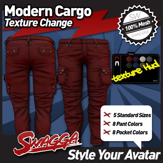 [SWaGGa] Mesh Modern Cargo with Texture HUD